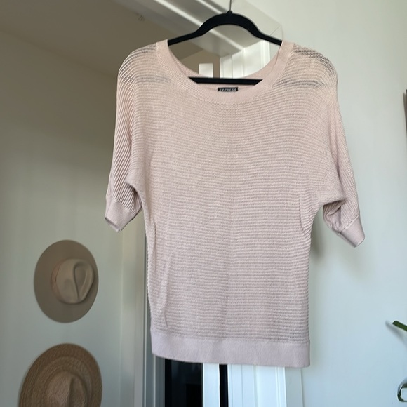 Express Sheer Open Knit Sweater - Picture 2 of 7